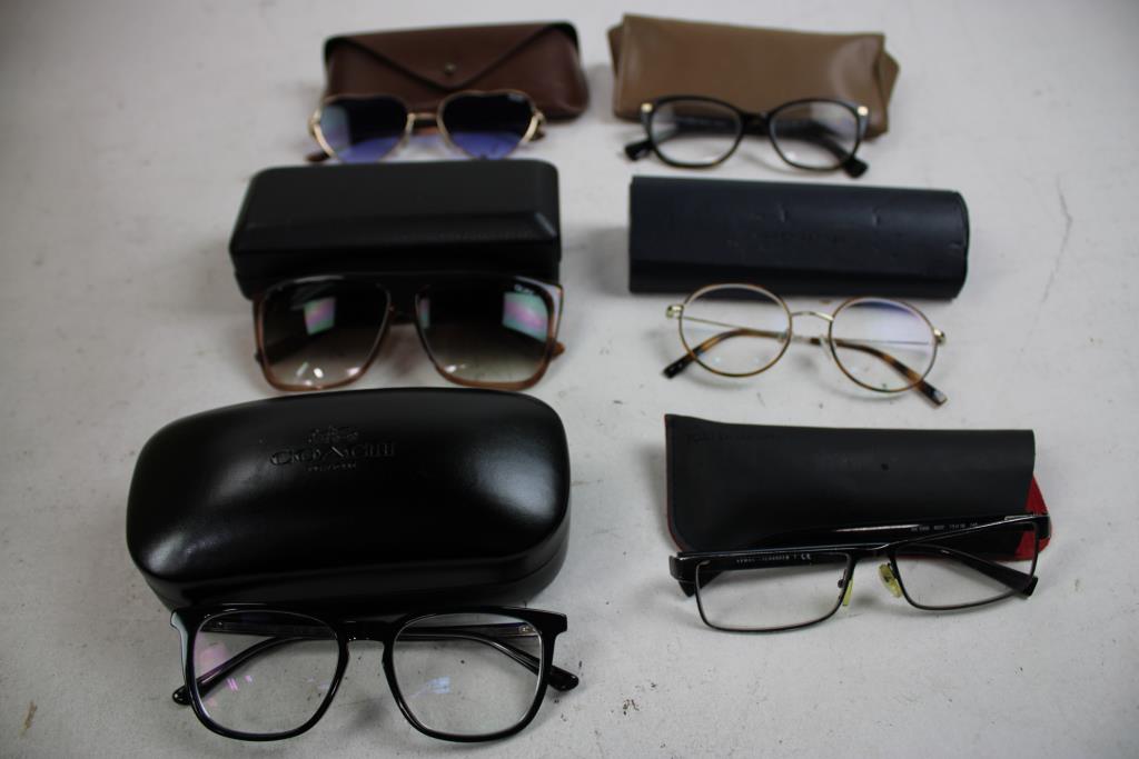 Sunglasses, Eyeglasses, Glasses Cases Bulk Lot, 15 Pieces