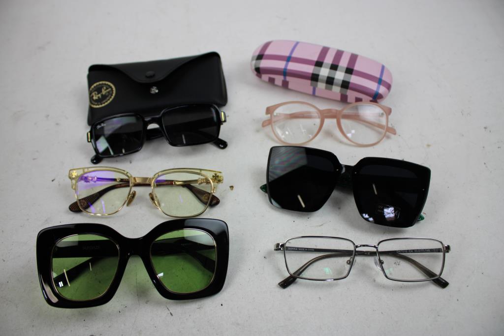 Sunglasses, Perscribed Glasses, & Cases 27 Pieces