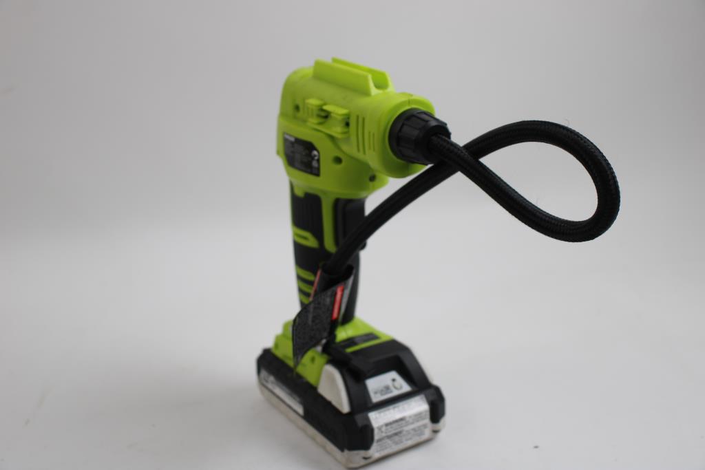 SunJoe Cordless Air Compressor With Jumper Cables, 2 Pieces