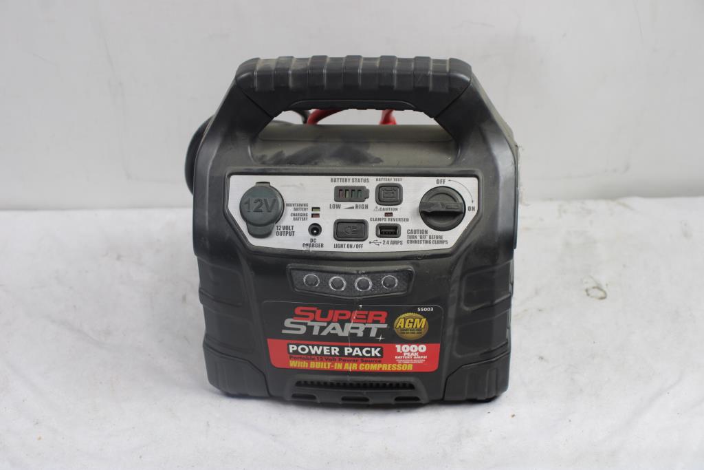 Super Start Car Jump Starter And Air Compressor