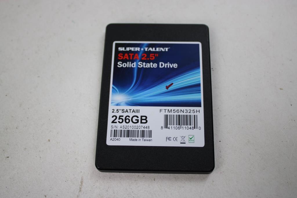 Super Talent SATA 2.5" 256GB Solid-State Drive