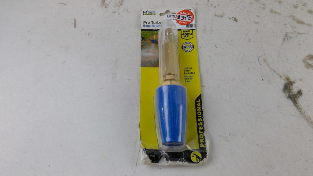 Surface Maxx Pressure Washer Pro Turbo Nozzle