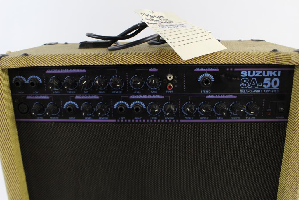 Suzuki MultiChannel Amplifier Property Room