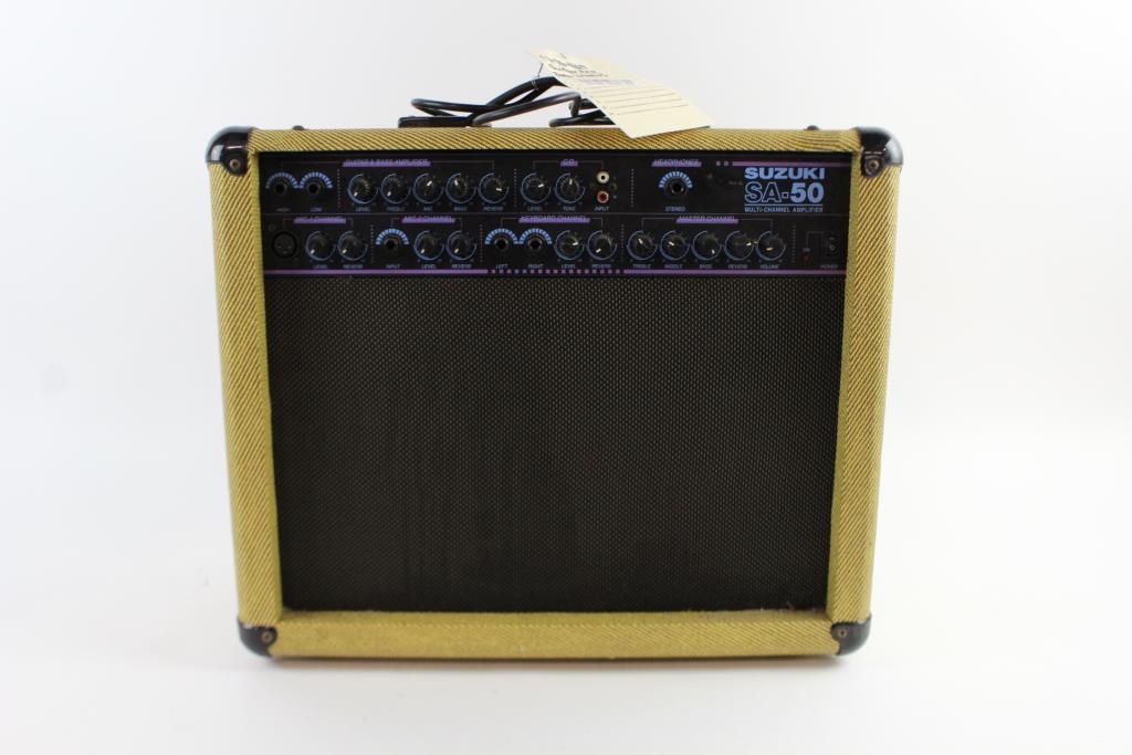 Suzuki MultiChannel Amplifier Property Room