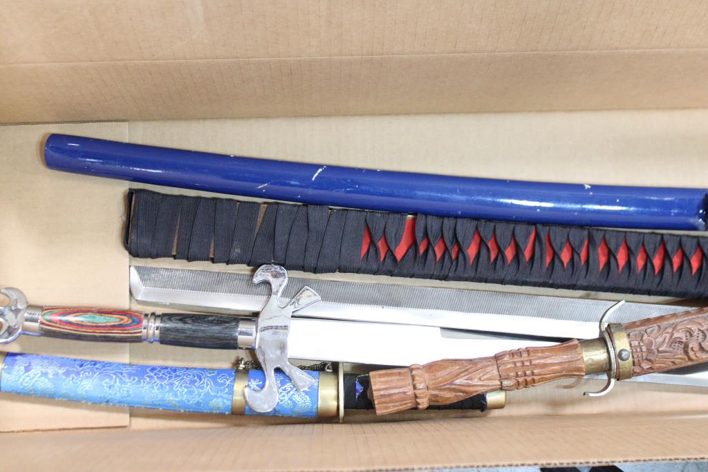 Swords Bulk Lot - 6 Pieces