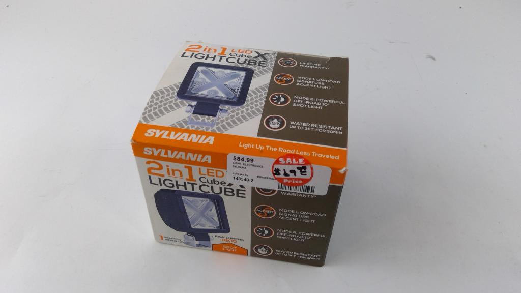 Sylvania 2 In 1 LED X Lightcube