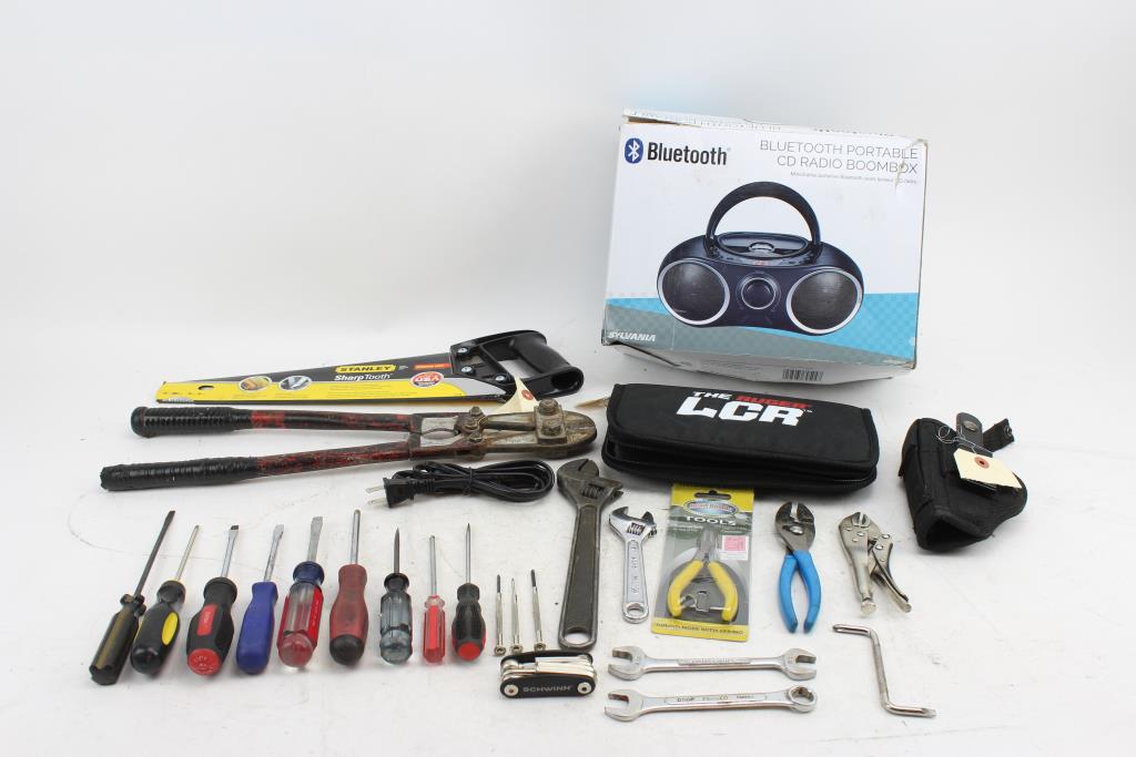 sylvania bluetooth boombox