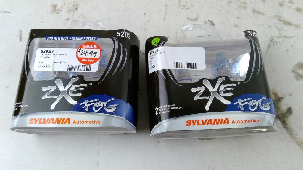 Sylvania Headlights 2 Pieces
