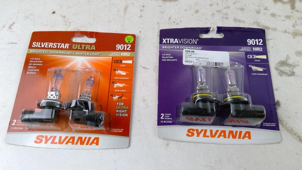 Sylvania Headlights 2 Pieces