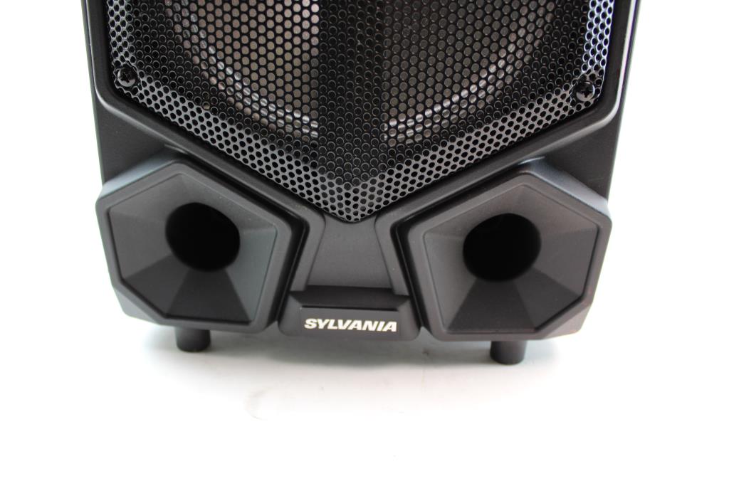 sylvania bluetooth speaker spa081