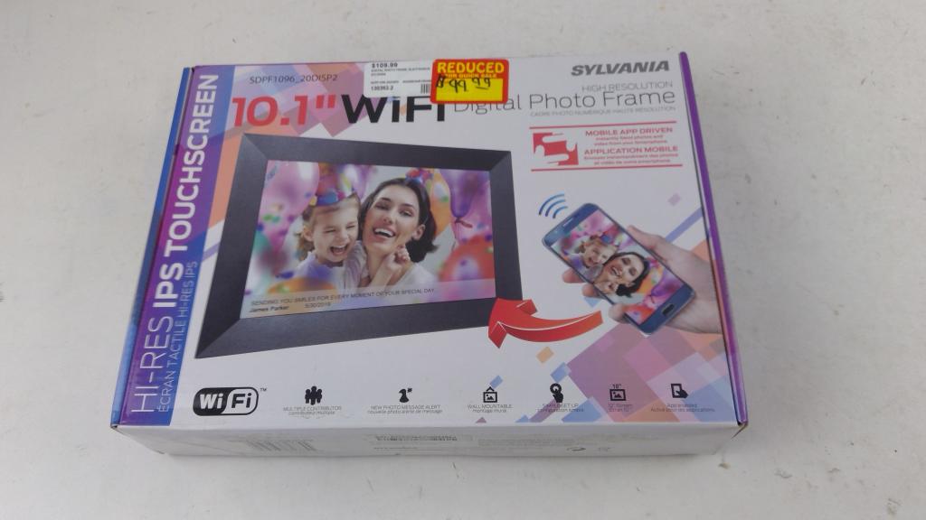 Sylvania Wifi Digital Photo Frame
