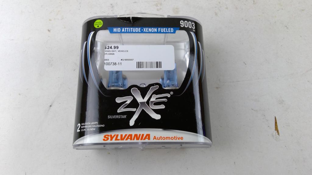 Sylvania ZXE HEadlights