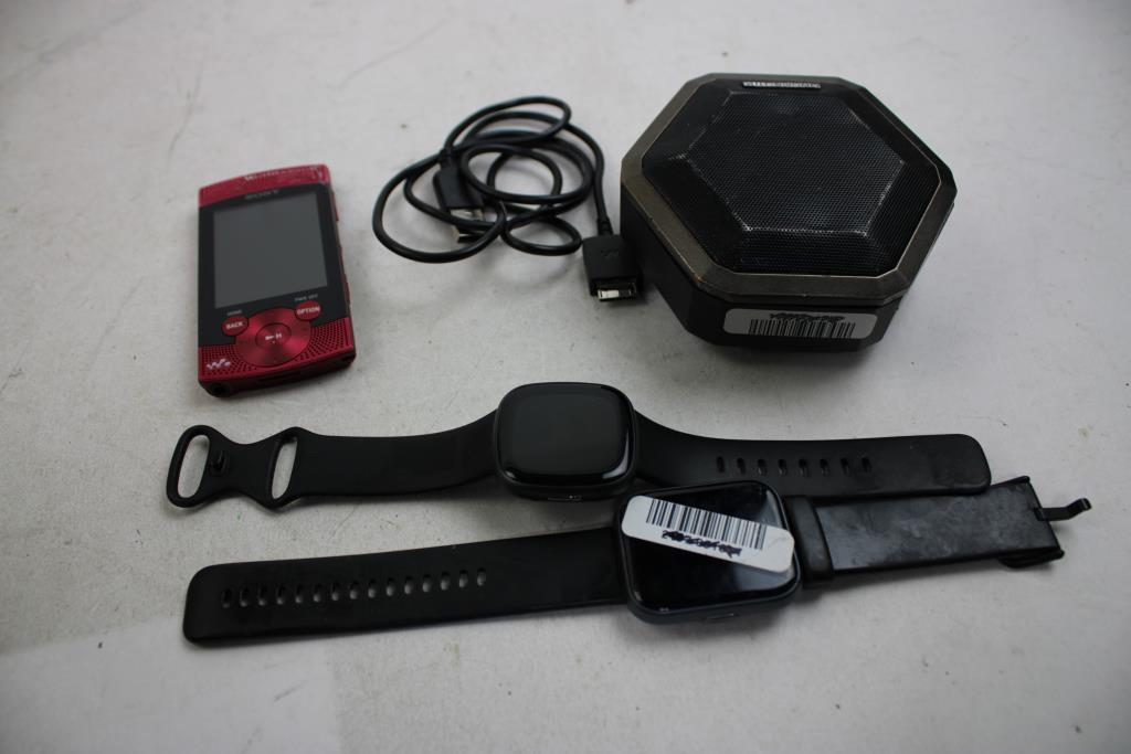 Table Lamp, Speaker, Solar Bible Bus, Digital Media Player, And More, 6 Pieces