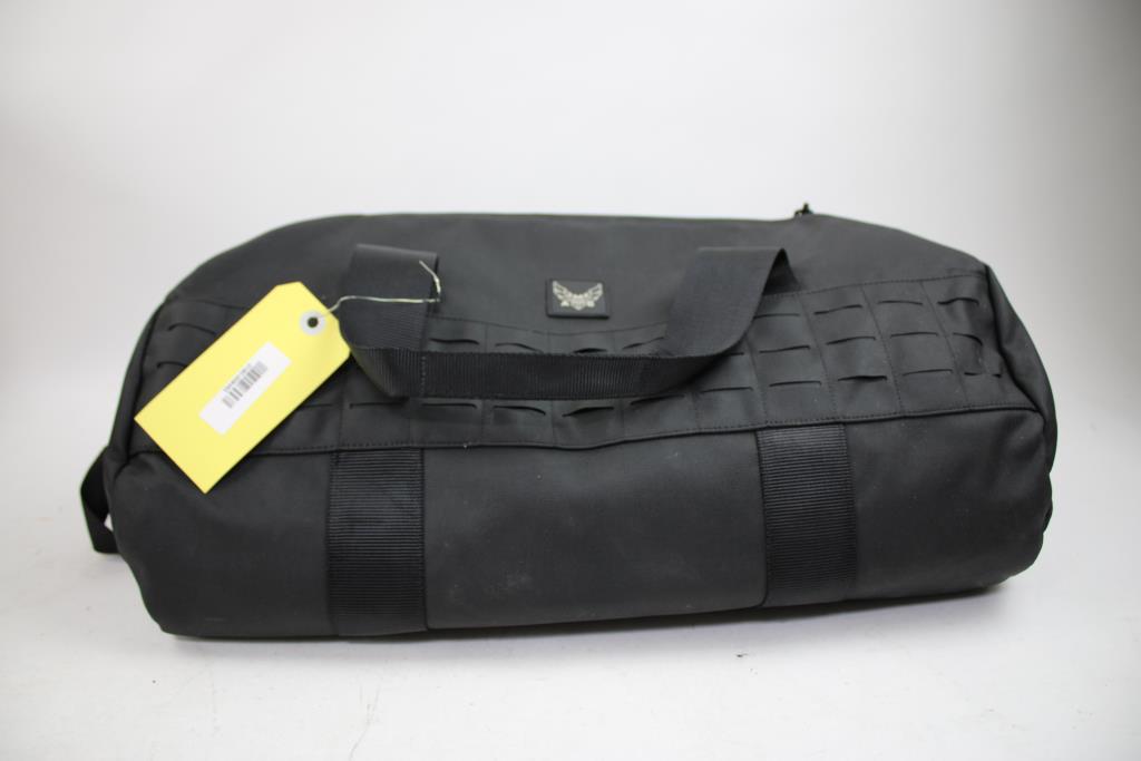 Tactical Bag, Small Belt, Travel Pillow In Duffel Bag