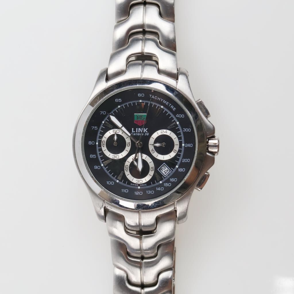 Tag Heuer Link Limited Edition Yoshikatsu Kawaguchi Watch-Evaluated By Certified Gemologist-AGS/GIA