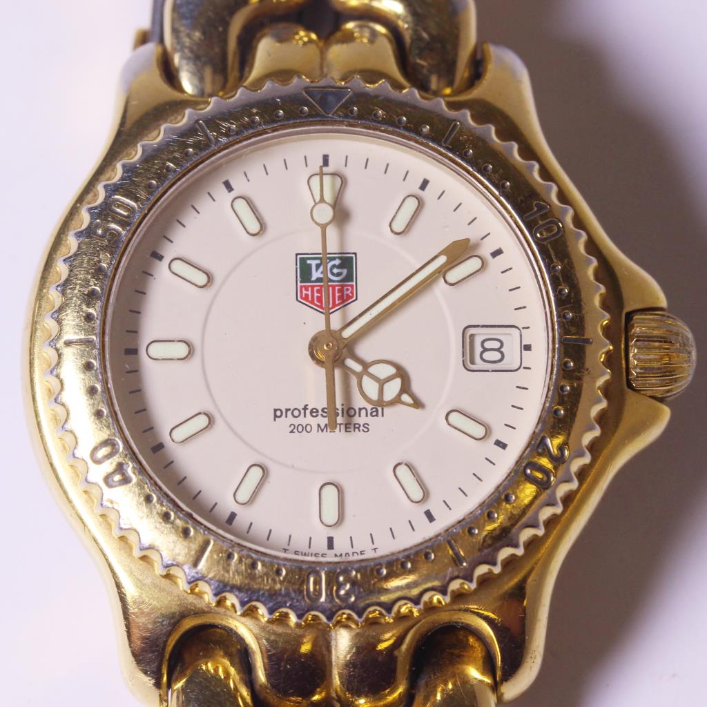 Tag Heuer Professional GoldTone Men's Watch Property Room