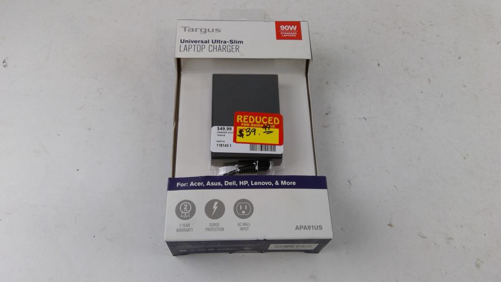 Targus Universal Ultra-Slim Laptop Charger