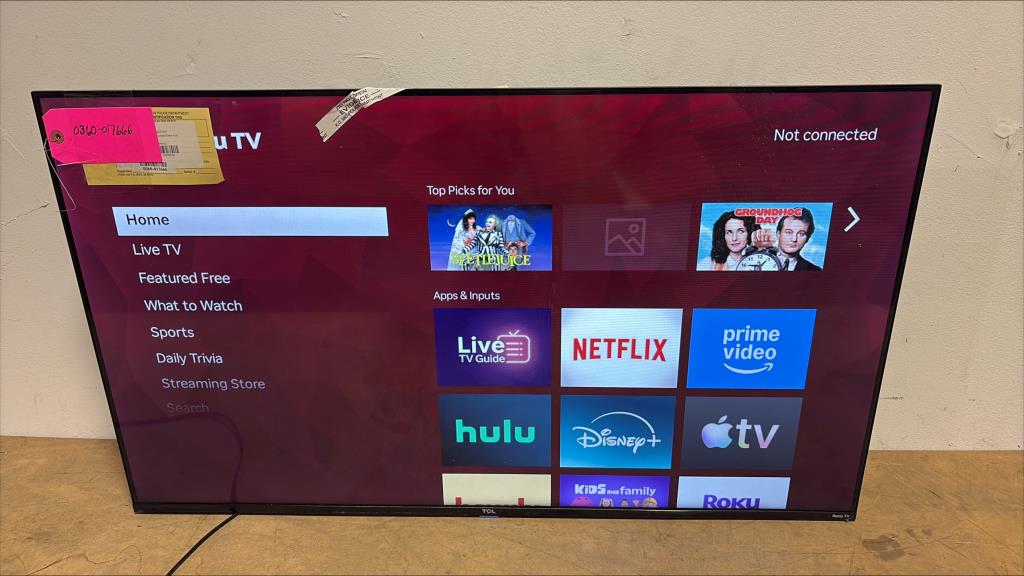 TCL 42" Flatscreen TV