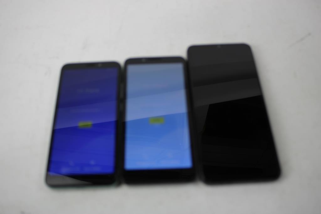 TCL, Alcatel, Cricket, Schok, & Foxx Cell Phone Lot, 5 Pieces, Sold For Parts