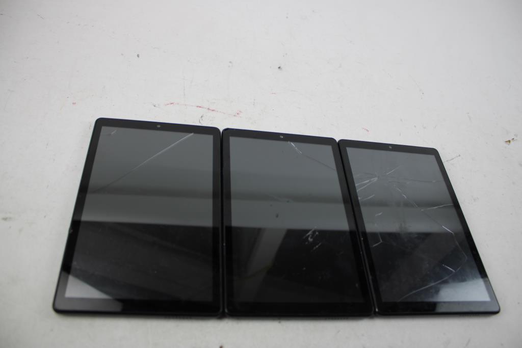 TCL Tablet Bulk Lot, Sold For Parts 3 Pieces