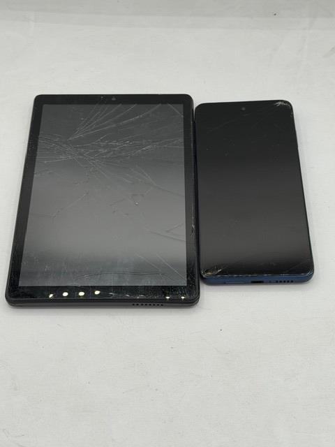 TCL Tablet, Motorola Cell Phone, 2 Pieces, Sold For Parts