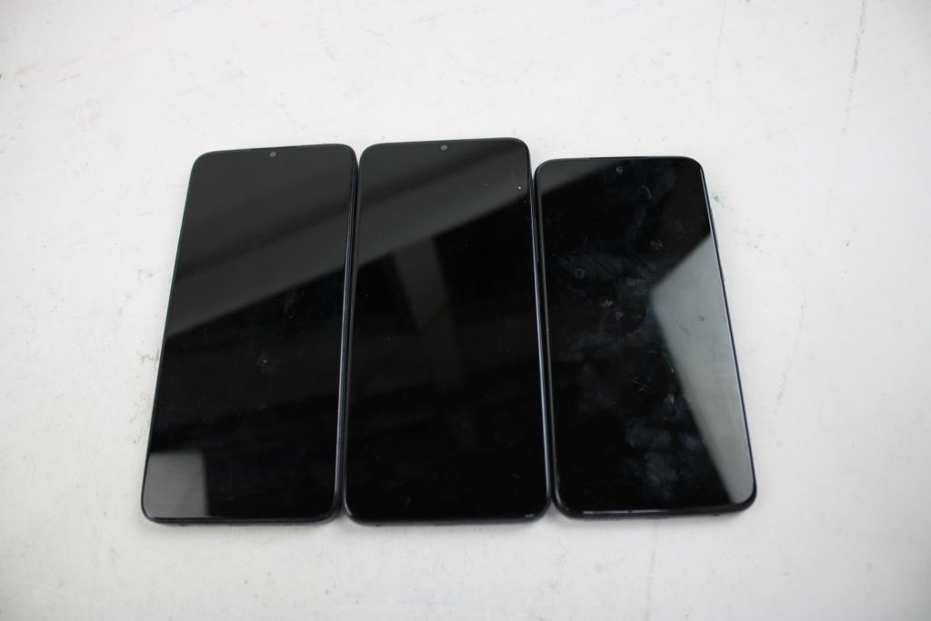 TCL, T-Mobile REVVL Cell Phone Lot, 3 Pieces, Sold For Parts