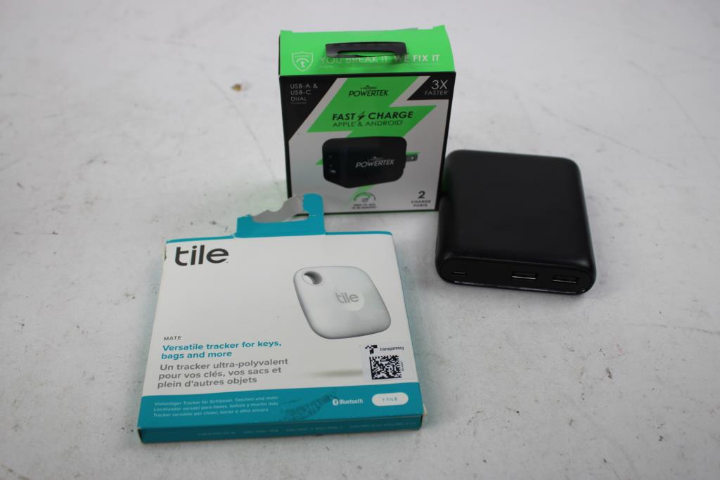 TDK Life On Record, Liquipel Powertek Fast Charge Port, Tile Versatile Tracker & More 8 Pieces