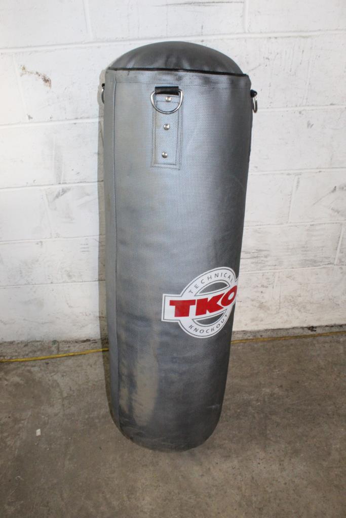 Technical Knock Out Punching Bag Property Room