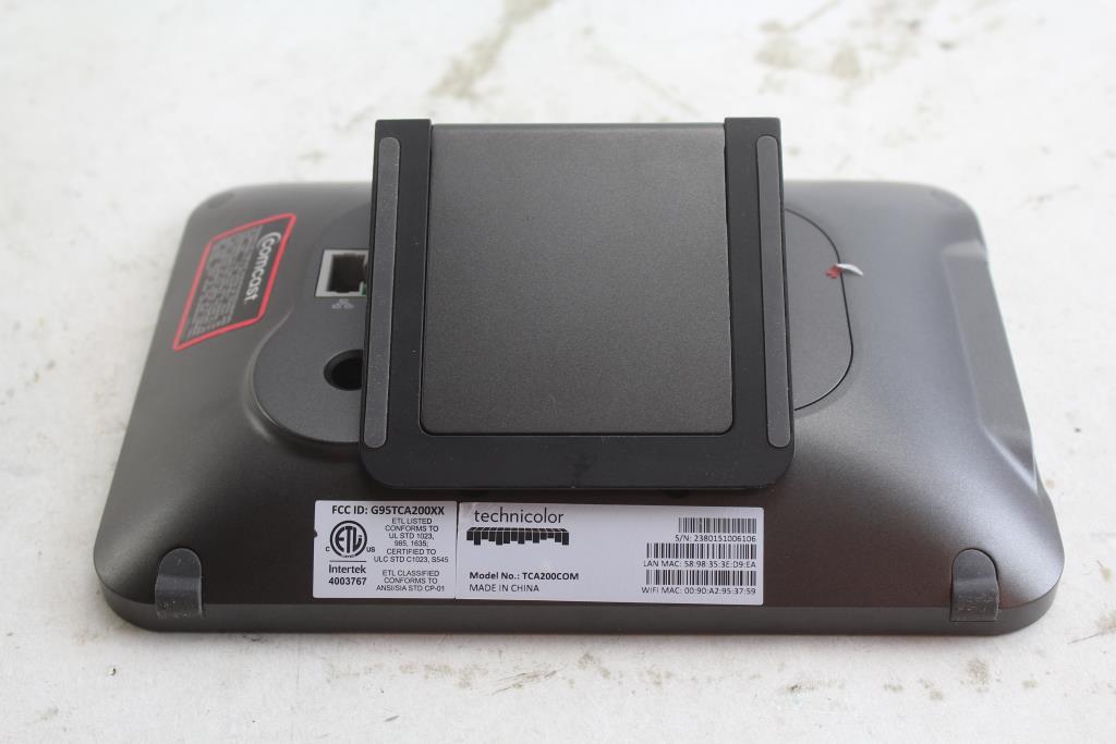 Technicolor Comcast Home Security Touchscreen Property Room