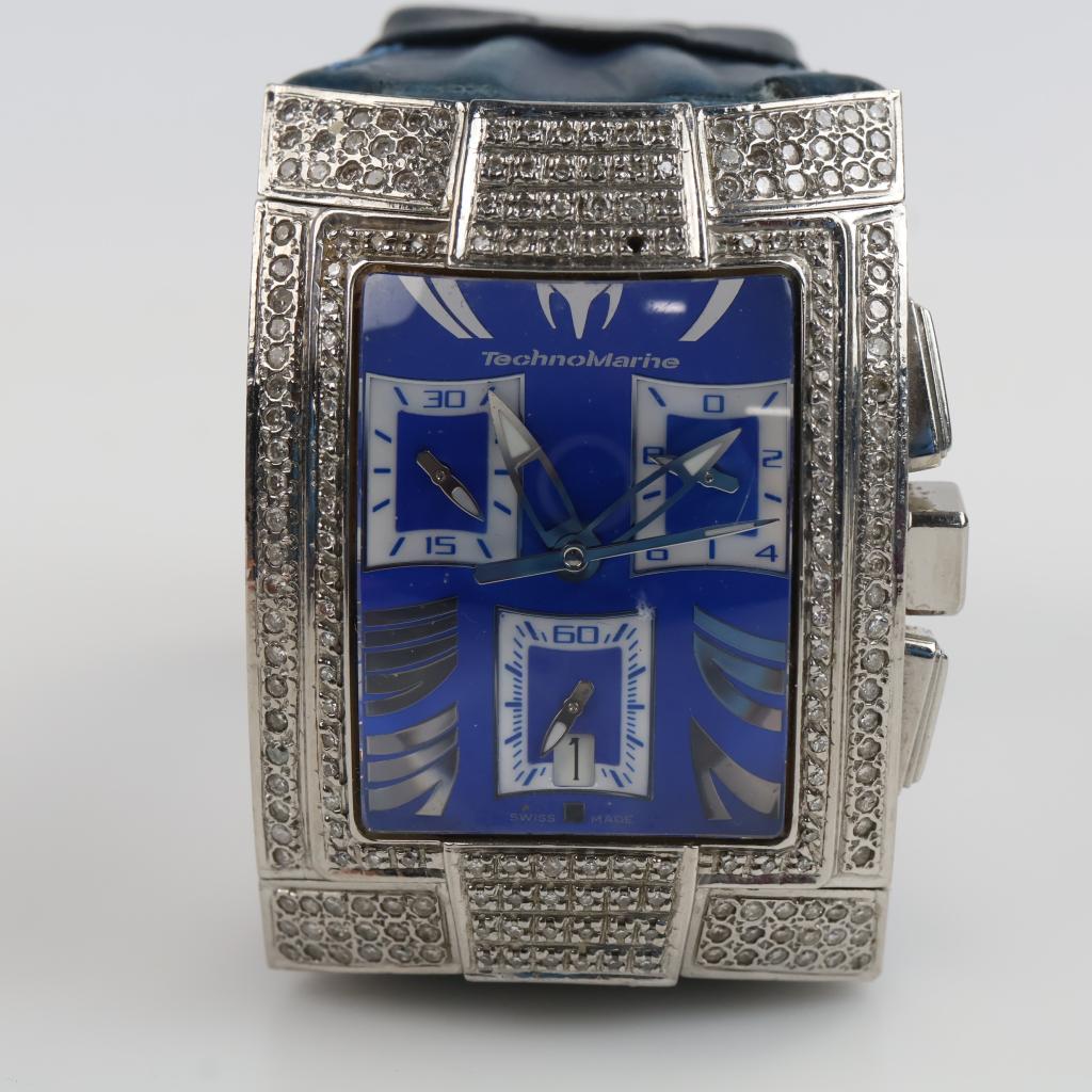 Techno Marine Diamond Chronograph Watch