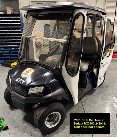 Tempo Club Car VC # 00229822 (Orlando, FL 32811)