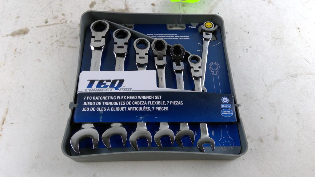 Teq Correct Pro 7 Piece Retcheting Wrench Set