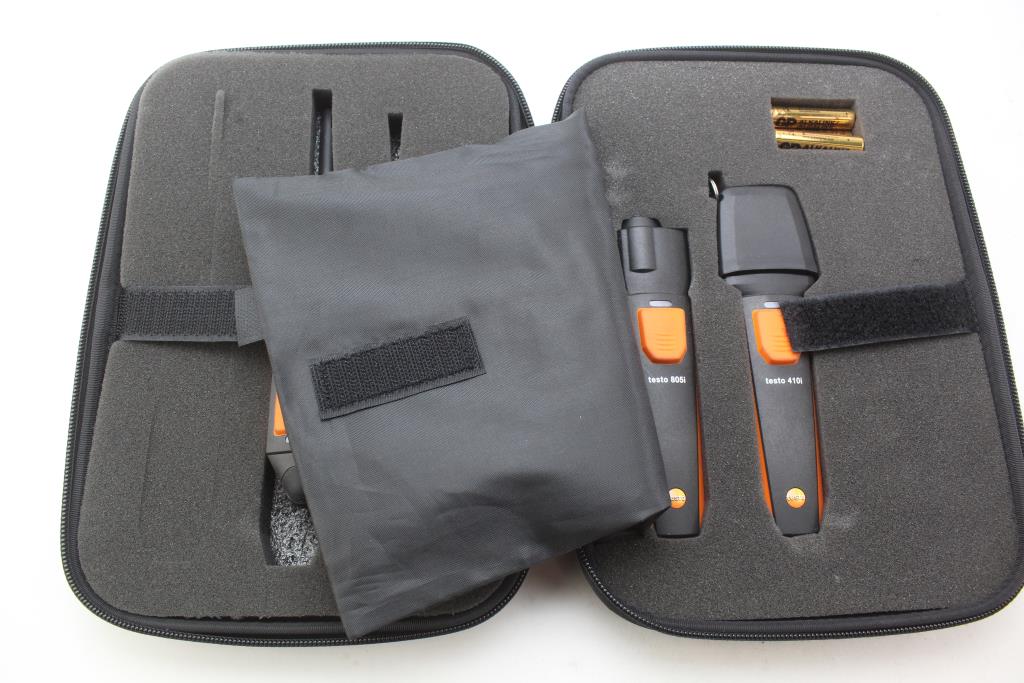 Testo Probe Case Testo Infrared Thermometer, Anemometer Smart Prob, & Probe In Case; 4 ...