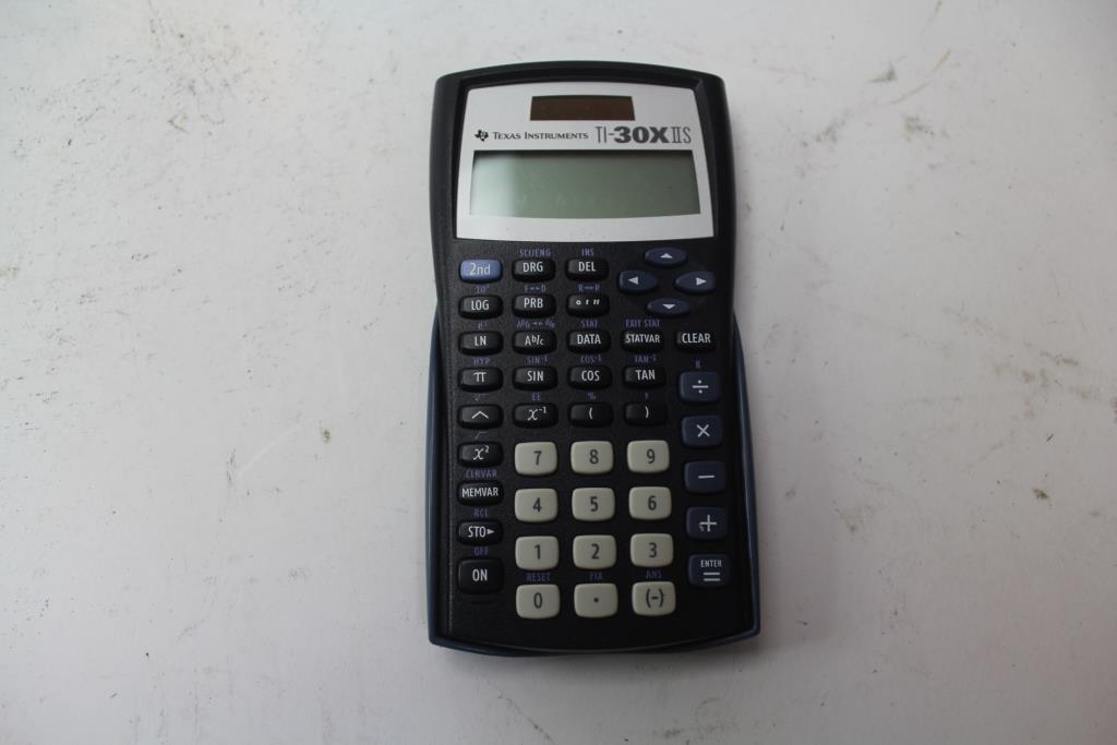 Texas Instrument TI30X IIS Scientific Calculator Property Room