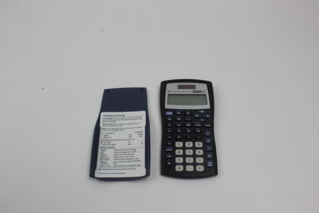 Texas Instrument TI30XIIS Scientific Calculator Property Room
