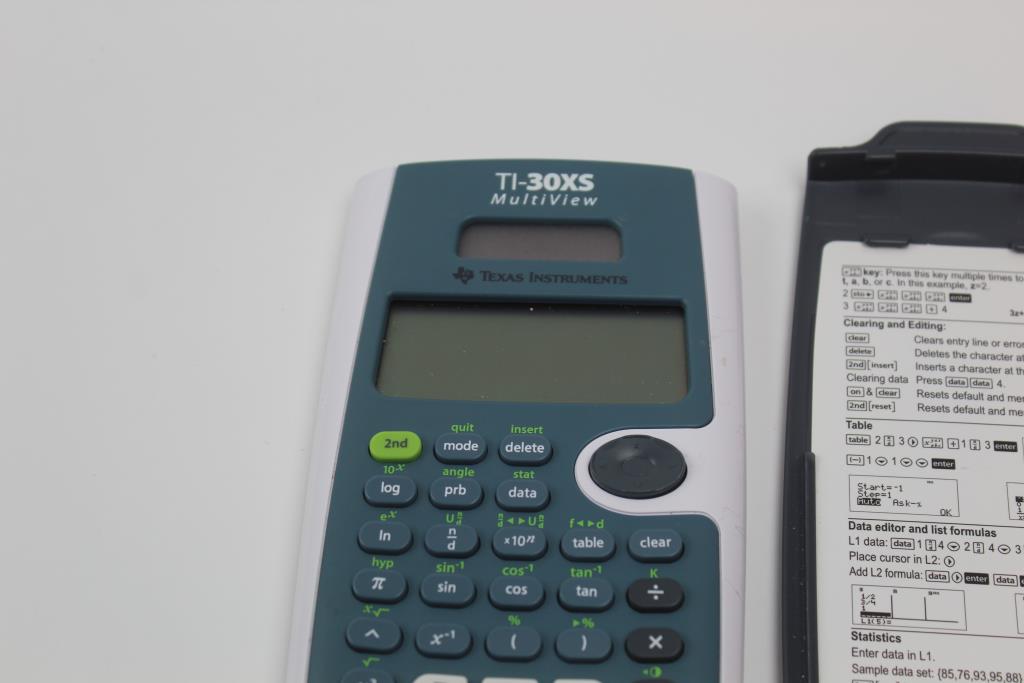 Texas Instrument TI30XS Multiview Scientific Calculator Property Room