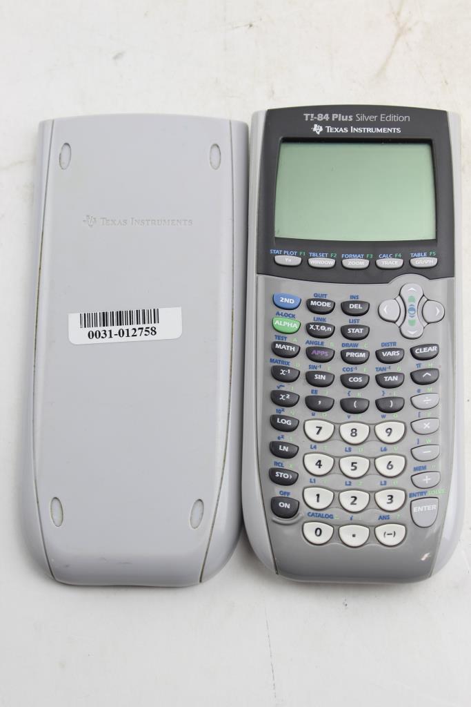 Texas Instrument TI84 Plus Silver Edition Scientific Calculator