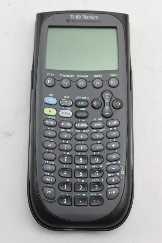 Texas Instrument TI89 Titanium Calculator Property Room