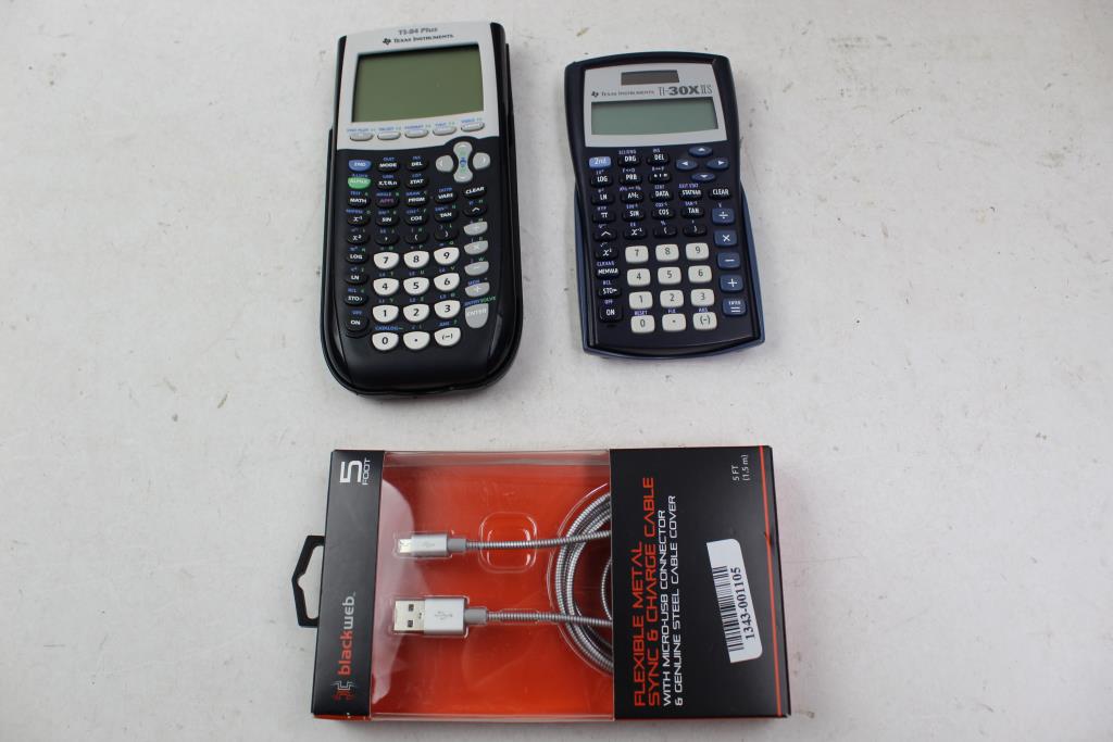 Texas instruments calculators blackweb micro usb cable 3 pieces