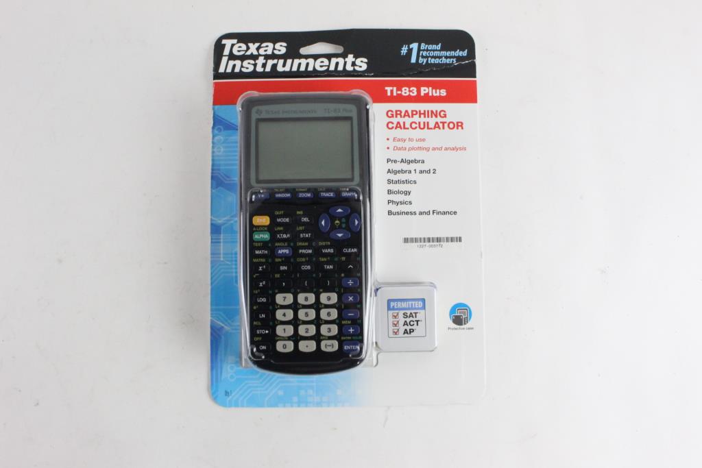 Texas Instruments Graphing Calculator Property Room
