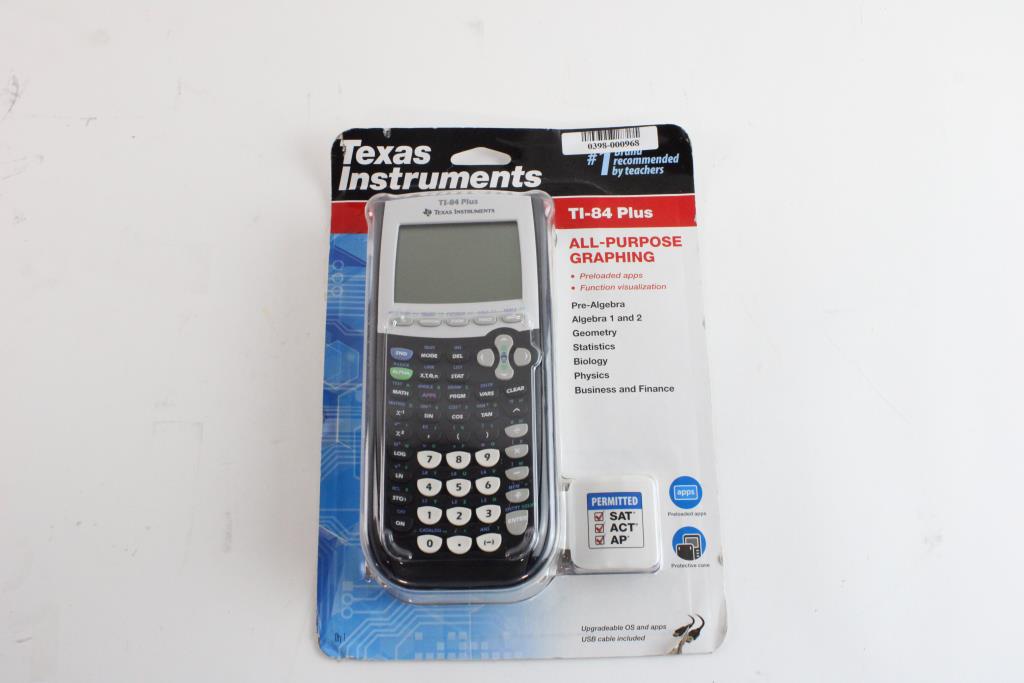 Batterie Pour Calculatrice Texas Instruments TI-84 Plus CE – 1200 MAh, Rechargeable, Modèle 3.7L1200SPB