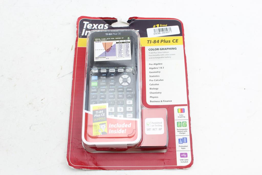 Texas Instruments TI-84 Plus CE Calculator | Property Room
