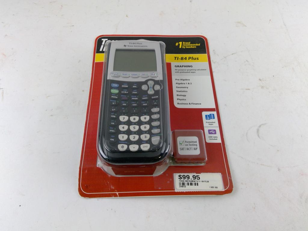 Texas Instruments TI-84 Plus Graphing Calculator