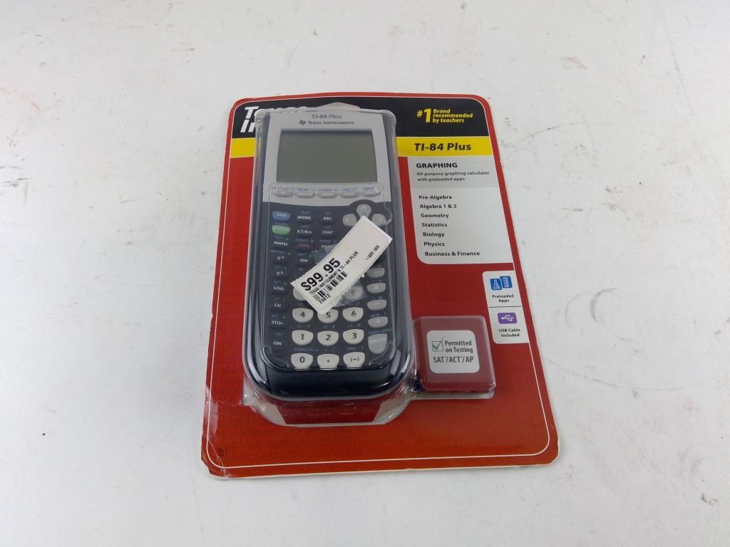 Texas Instruments TI-84 Plus Graphing Calculator