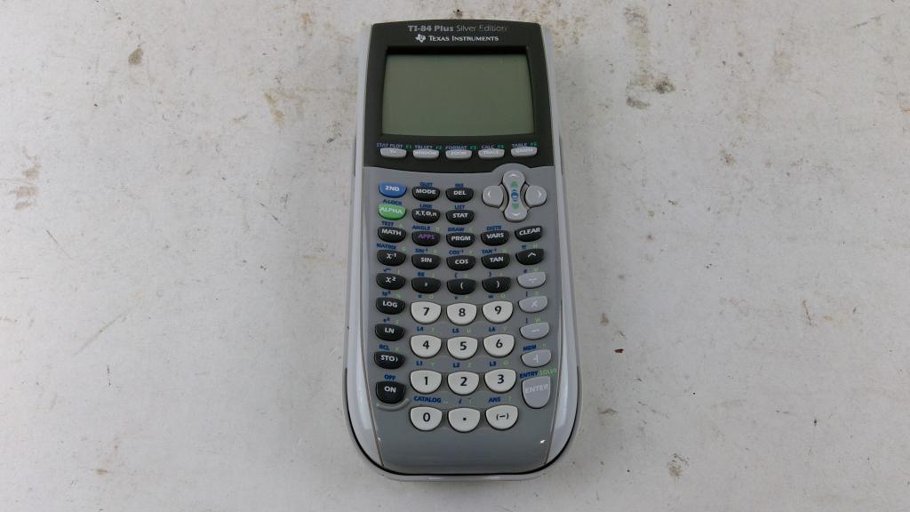 Texas Instruments TI-84 Silver Edition Graphing Calculator