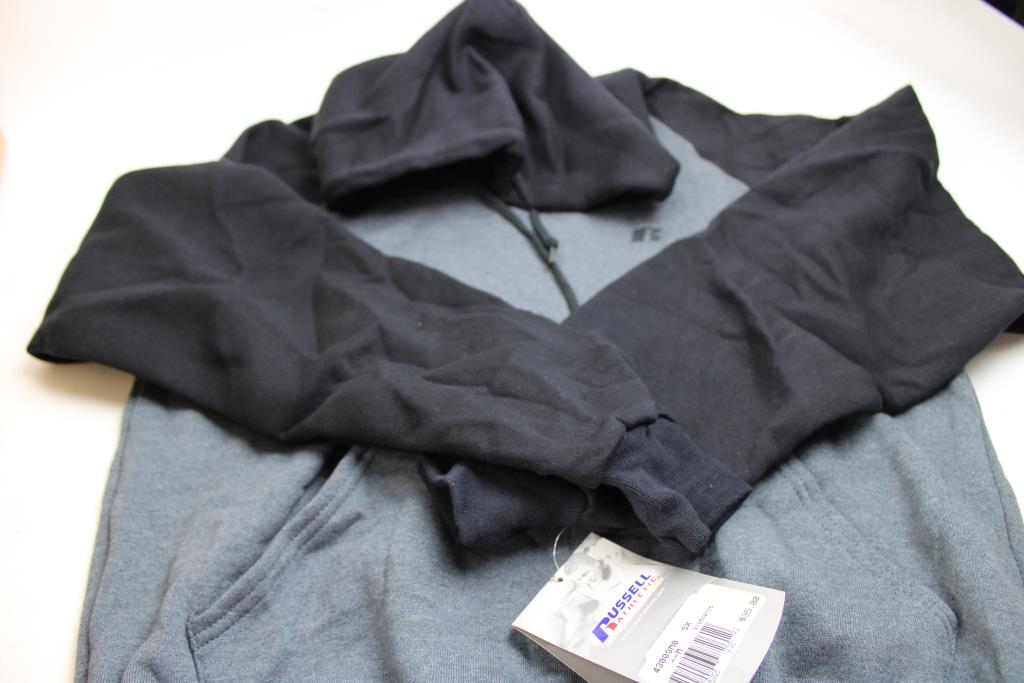 Texas Longhorns Jersey, Russell Athletic Gray Hoodie, Medium, 2 Pieces