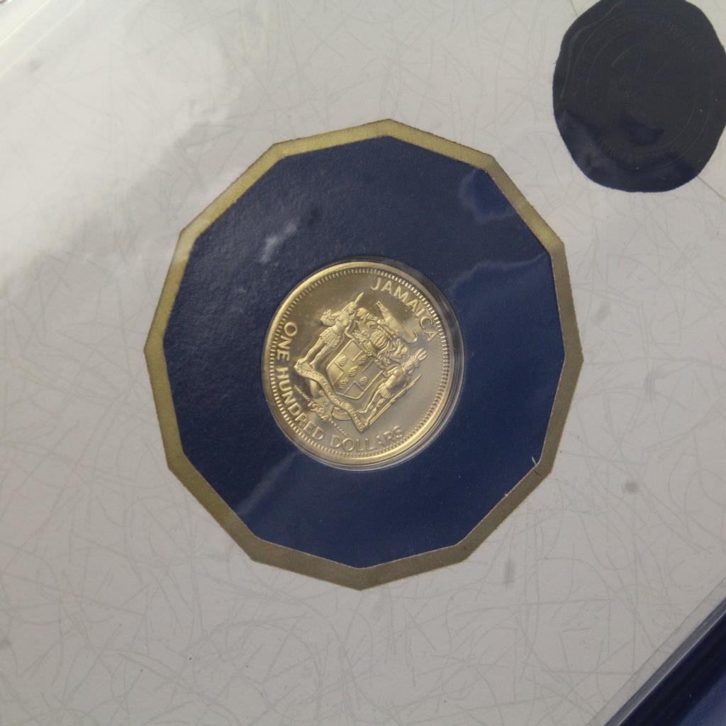 The 1984 $100 Gold Coin Of Jamaica | Property Room