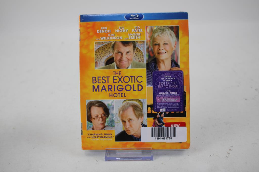 The Best Exotic Marigold Hotel Blu-Ray