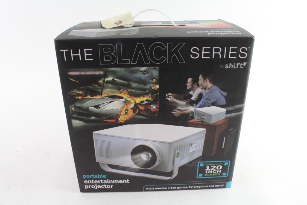 The Black Series By Shift Portable Entertainment Projector Property Room