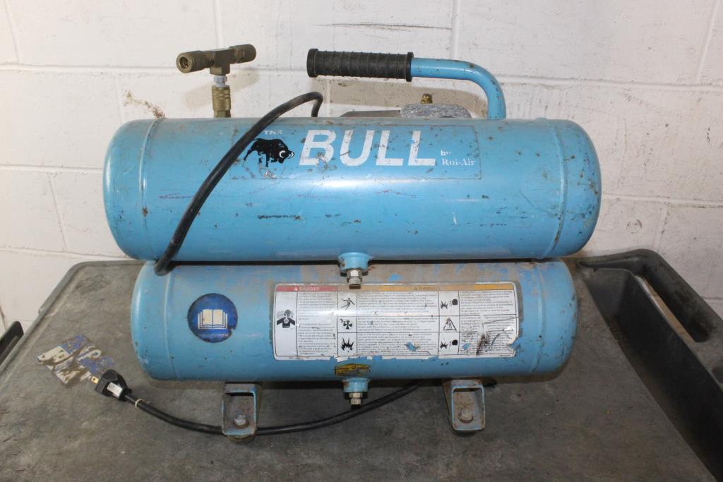 The Bull By RolAir Air Compressor Property Room